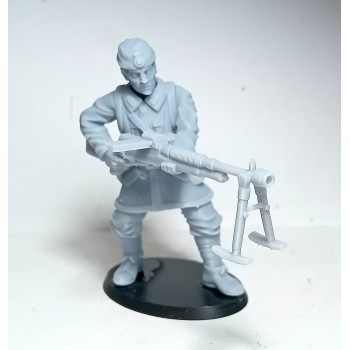 1/32 Greek Soldier with Machine Gun WWII